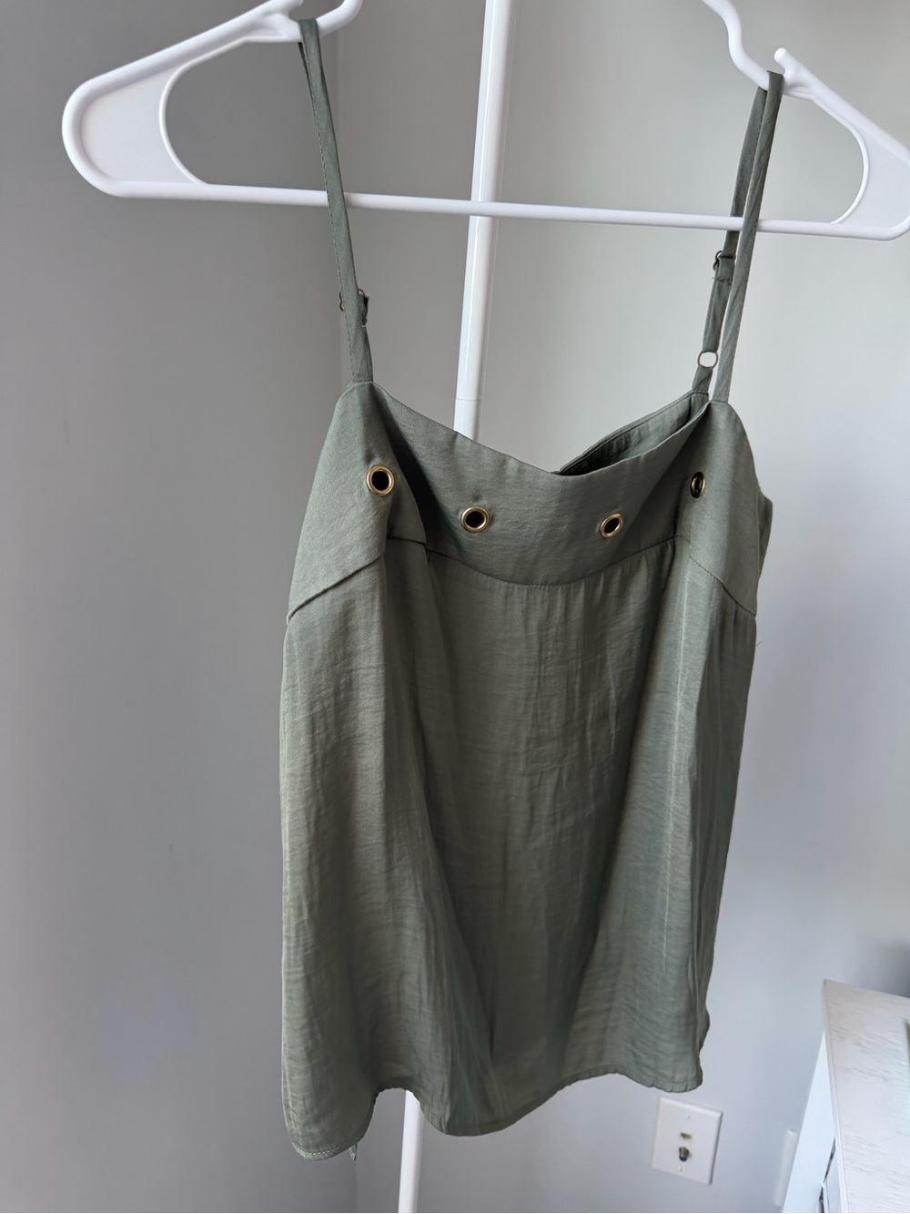 JLO Green Tank Top XS New with tags!